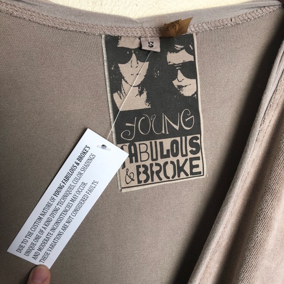 🎉HP🎉 Young Fabulous & Broke jumpsuit NWT - Picture 7 of 8